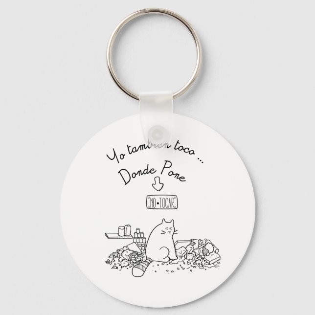 Chaveiro Llaveryo también toco donde pone no tocar (Frente)