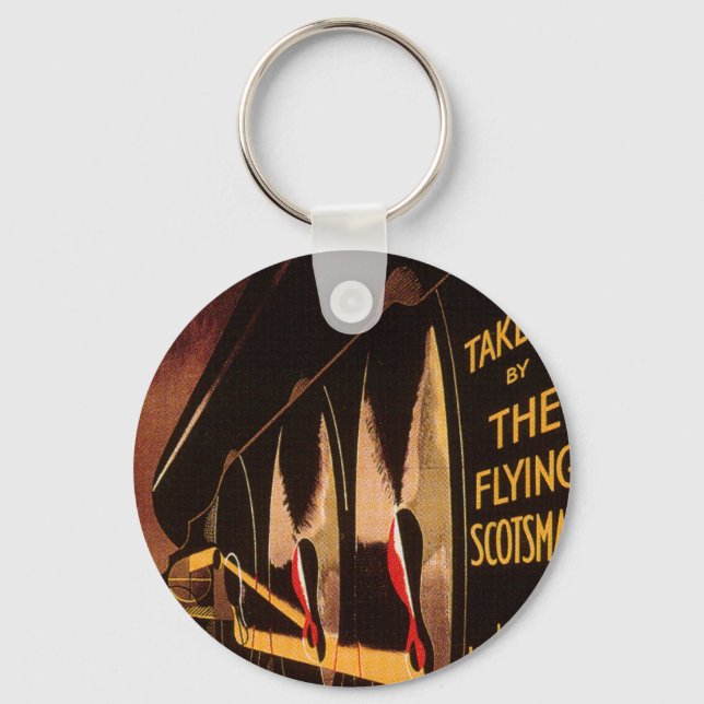 Chaveiro LNER Flying Scotsman (Frente)