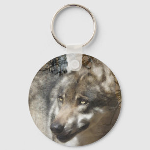 Chaveiro lobo