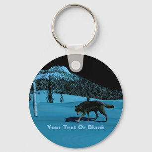 Chaveiro Lobo do inverno - Tapetum Lucidum