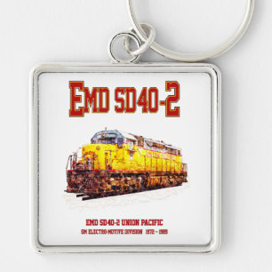 Chaveiro Locomotiva Vintage EMD SD40-2 Diesel