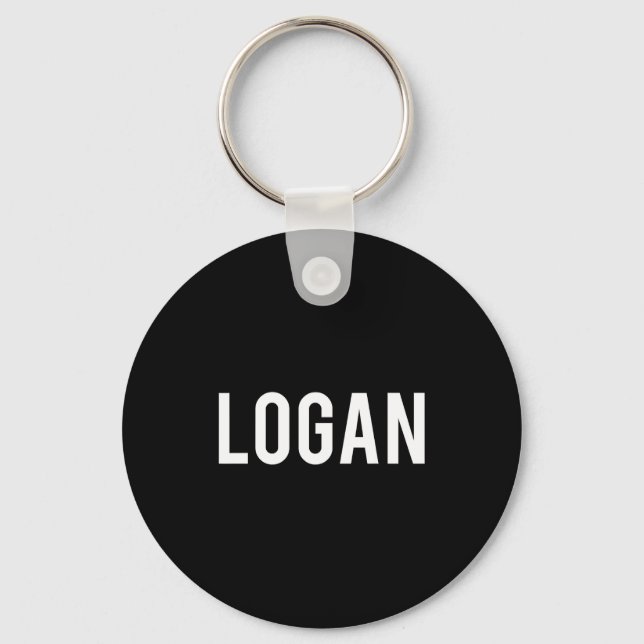 Chaveiro Logan - Cool New Funny Name Fan Gift Tee  (Frente)