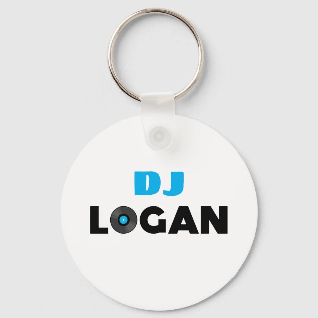 Chaveiro Logan DJ (Frente)