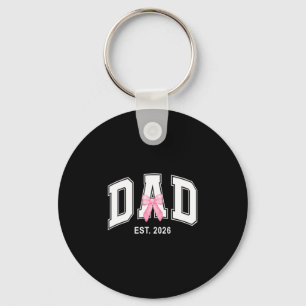 Chaveiro Logo pai de menina em 2026 rosa coquete