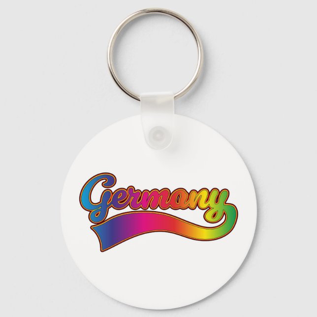 Chaveiro logotipo alemão Rainbow (Frente)