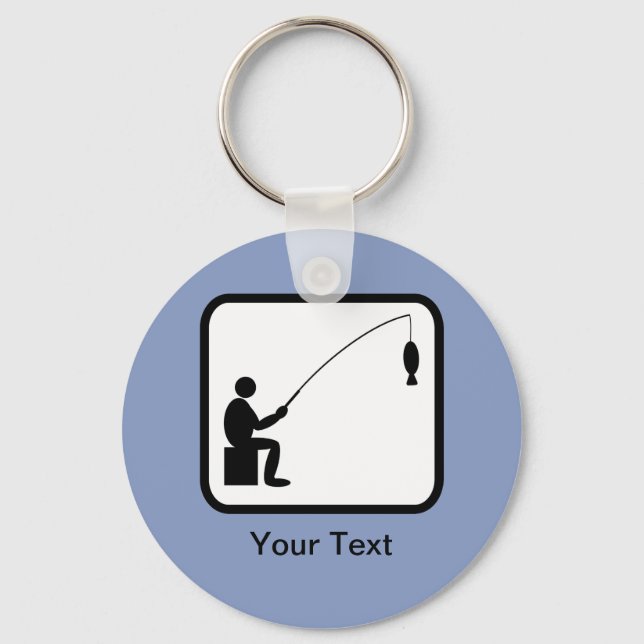 Chaveiro Logotipo Angler Personalizável (Frente)