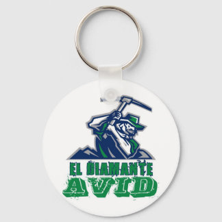 CHAVEIRO LOGOTIPO AVID OFICIAL BRANCO