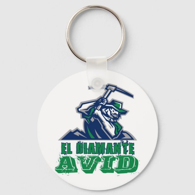 CHAVEIRO LOGOTIPO AVID OFICIAL BRANCO (Frente)