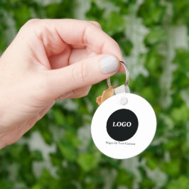 Chaveiro Logotipo comercial personalizado - Adicionar seu l
