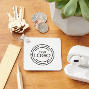 Chaveiro Logotipo comercial personalizado Marketing de códi