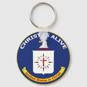 Chaveiro Logotipo "Cristo Vivo" da CIA