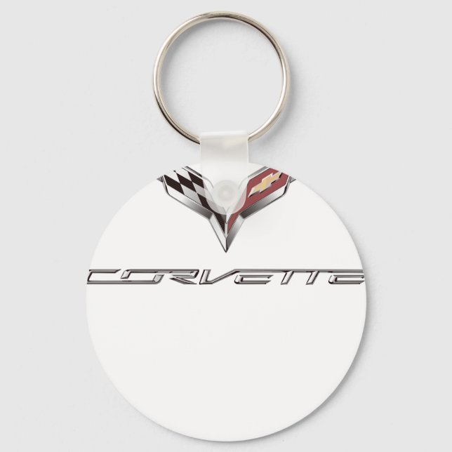 Chaveiro logotipo da corvette (Frente)