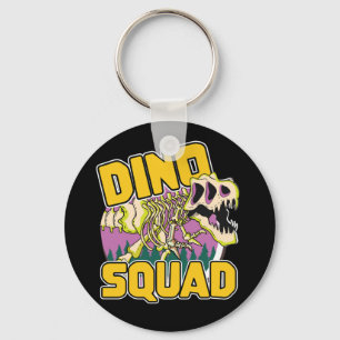 Chaveiro logotipo da Dino Squad