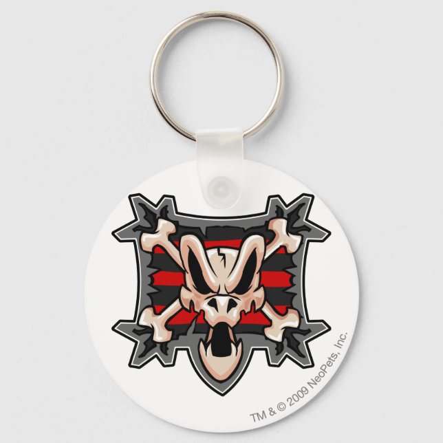 Chaveiro Logotipo da Ilha Krawk (Frente)