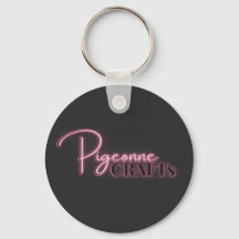Logotipo da Pigeonne Crafts – Pingente