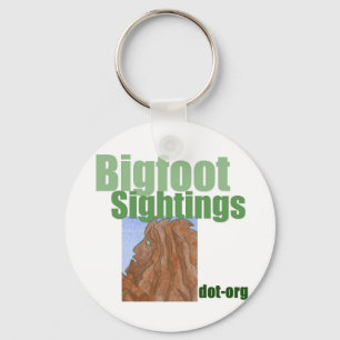 Chaveiro Logotipo das observações de Bigfoot