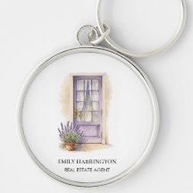 Logotipo de Aquarela Porta Lavanda Corretor de Imó