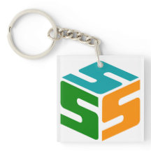 Logotipo de cubo S