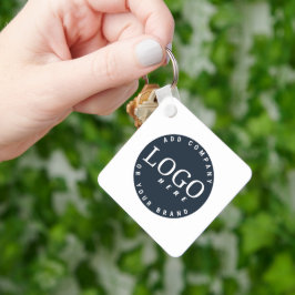 Chaveiro Logotipo de empresa e Código QR Funcionários do Fu