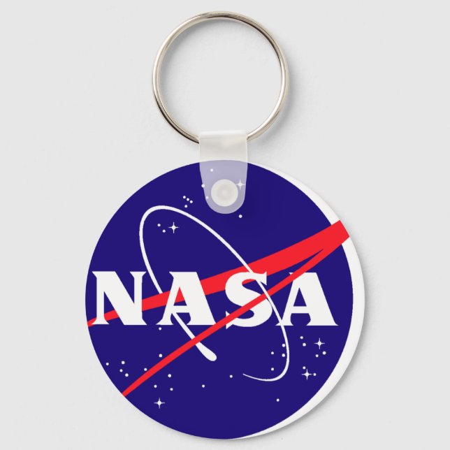 Chaveiro Logotipo de meatball da NASA (Frente)