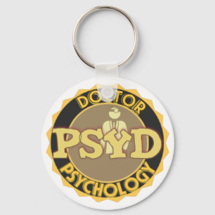 Chaveiro LOGOTIPO de PsyD - DOUTOR PSICOLOGIA