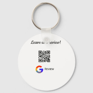 Chaveiro logotipo de revisão de negócios do Google Scan QR