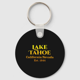 Chaveiro Logotipo do bolso do Design do Lago Tahoe Deer 2-s