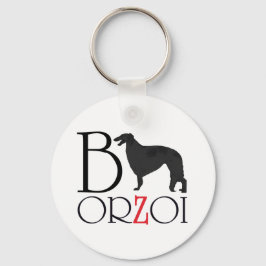 Chaveiro Logotipo do Borzoi