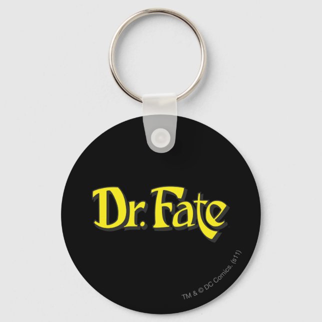 Chaveiro Logotipo do Dr. Fate (Frente)