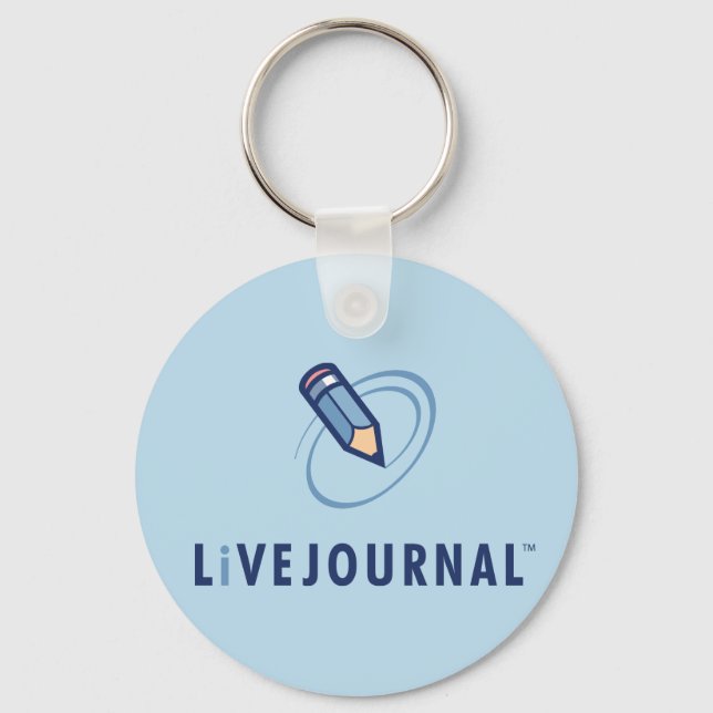 Chaveiro Logotipo do LiveJournal Vertical (Frente)