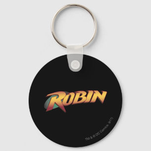 Chaveiro Logotipo do nome Robin