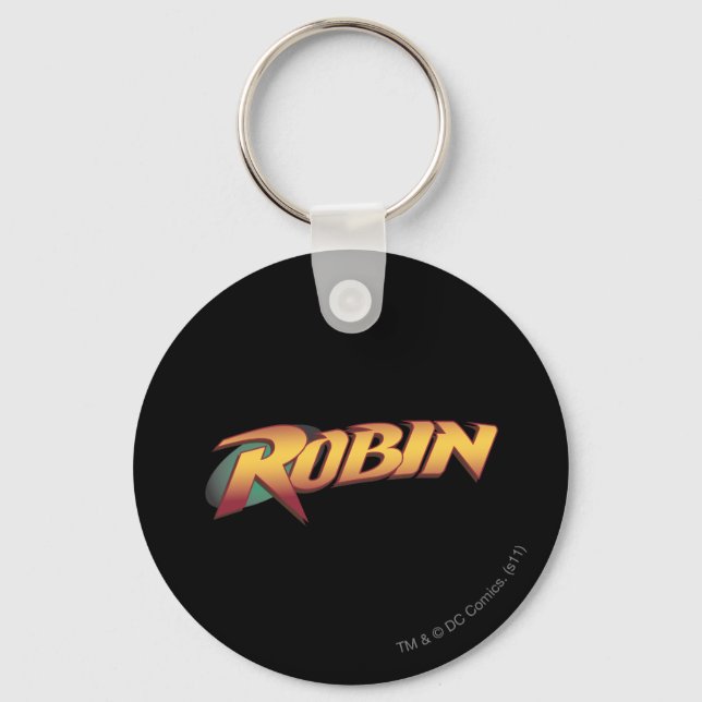 Chaveiro Logotipo do nome Robin (Frente)