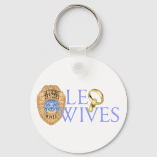 Chaveiro Logotipo do oficial das esposas de LEO
