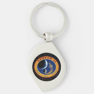 Chaveiro Logotipo do Patch da Missão Apollo 14 da NASA