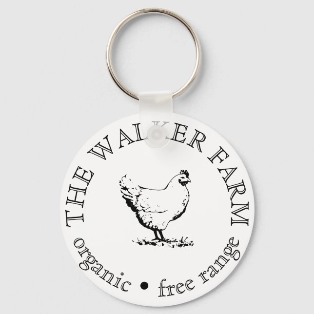 Chaveiro Logotipo do Promocional para empresas personalizad (Frente)