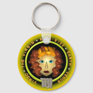 Chaveiro Logótipo do Valxart Virgo zodiac