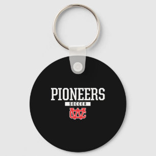 Chaveiro Logotipo do Warren County Pioneers Futebol Es