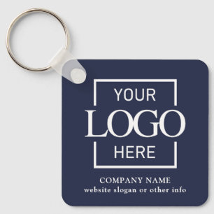 Chaveiro Logotipo Empresarial & Código QR Promocional Perso
