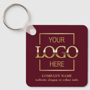 Chaveiro Logotipo Empresarial & Código QR Promocional Perso