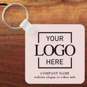 Chaveiro Logotipo Empresarial & Código QR Promocional Perso