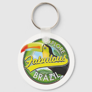 Chaveiro Logotipo Explorar Brasil Fabuloso