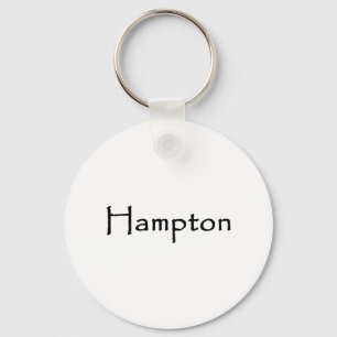 Chaveiro Logotipo Hampton Text