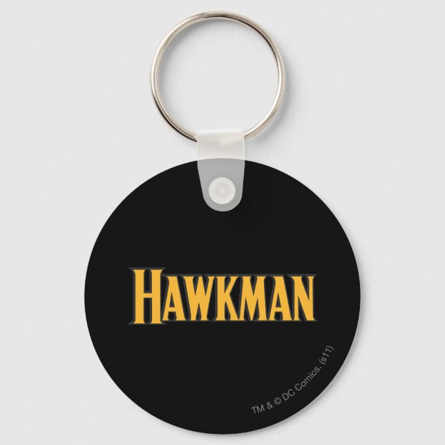 Chaveiro Logotipo Hawkman (Frente)