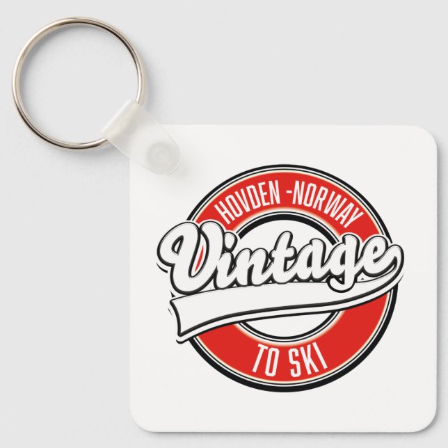 Chaveiro logotipo hovden norway (Frente)