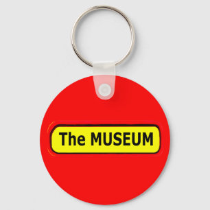 Chaveiro Logotipo MUSEUM O MUSEUM Zazzle