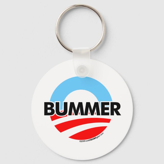 Chaveiro Logotipo Obama O Bummer (Frente)