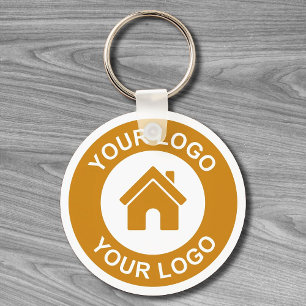 Chaveiro Logotipo ou imagem personalizada de negócios promo