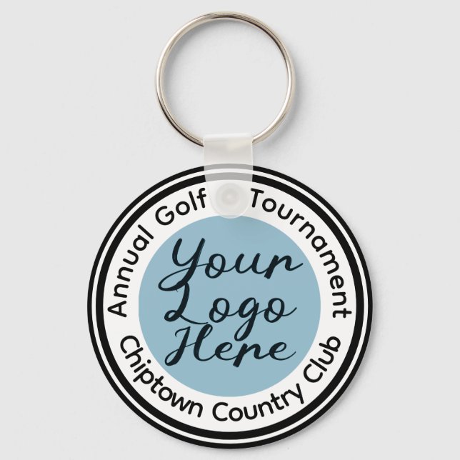 Chaveiro Logotipo personalizado do evento ou torneio de gol (Frente)