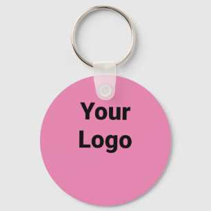 Chaveiro Logotipo personalizado simples e elegante aqui da 