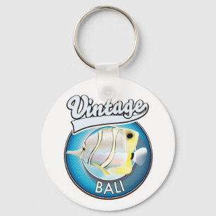 Chaveiro Logotipo retrô Vintage Bali